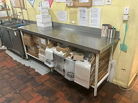 Rvs werktafel - afbeelding 1 van  3