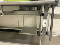 Rvs werktafel - afbeelding 2 van  2