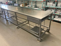 Rvs werktafel - afbeelding 2 van  3