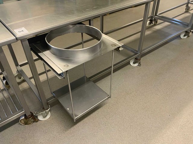 Rvs werktafel - afbeelding 2 van  2