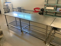 Rvs werktafel - afbeelding 1 van  2