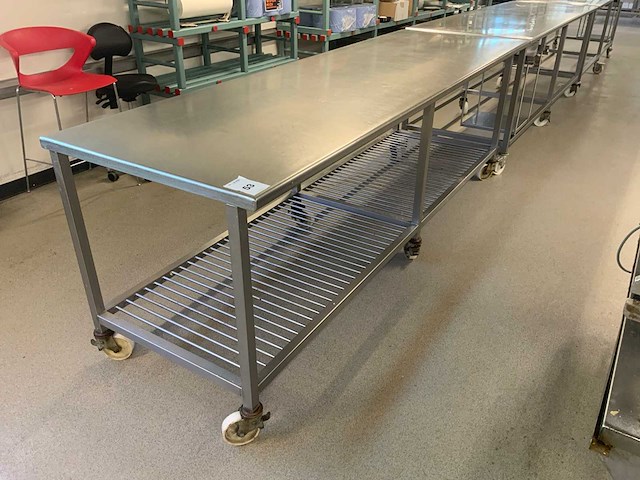 Rvs werktafel - afbeelding 2 van  2