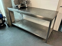 Rvs werktafel - afbeelding 1 van  3