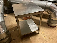 Rvs werktafel - afbeelding 1 van  1