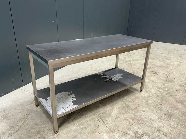 Rvs werktafel - afbeelding 1 van  2