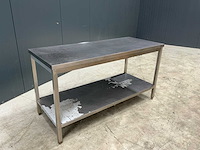 Rvs werktafel - afbeelding 1 van  2