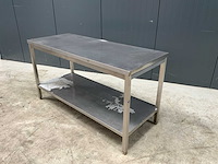 Rvs werktafel - afbeelding 2 van  2