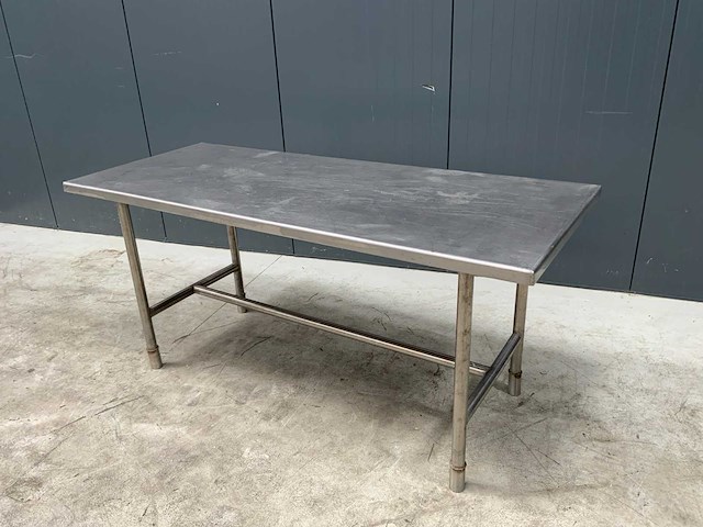 Rvs werktafel - afbeelding 1 van  2