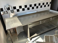 Rvs werktafel - afbeelding 2 van  4