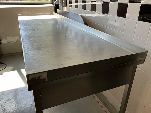 Rvs werktafel - afbeelding 3 van  4