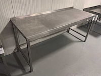 Rvs werktafel - afbeelding 2 van  3