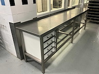 Rvs werktafel - afbeelding 2 van  4