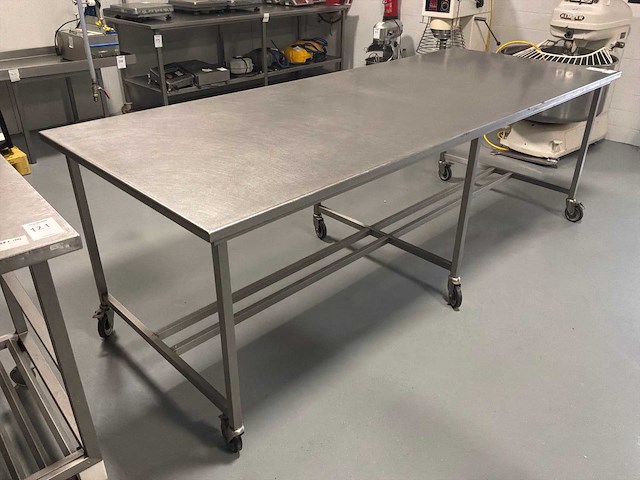 Rvs werktafel - afbeelding 2 van  3