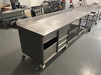Rvs werktafel - afbeelding 1 van  5