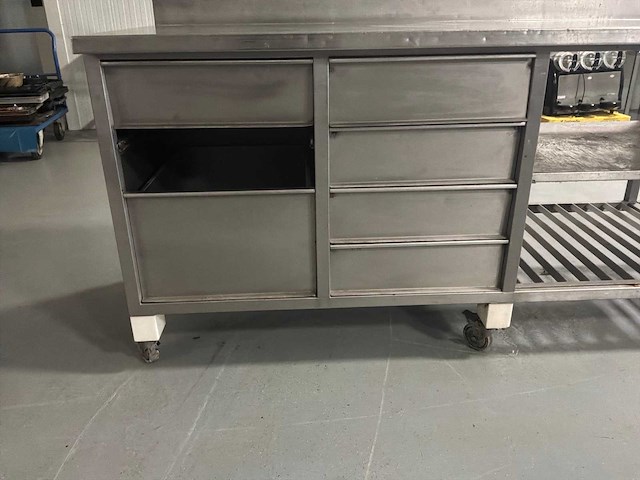 Rvs werktafel - afbeelding 3 van  5