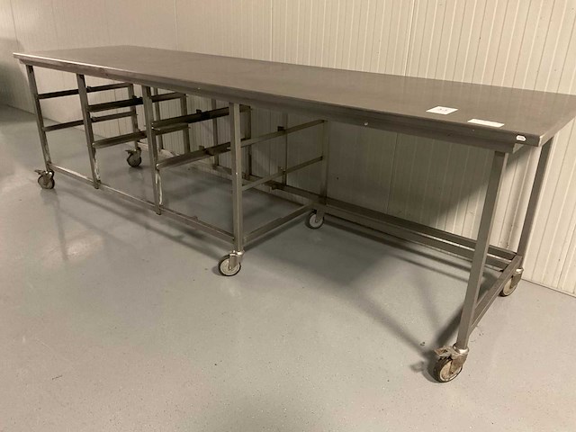 Rvs werktafel - afbeelding 1 van  5