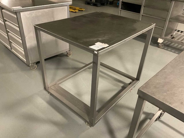 Rvs werktafel - afbeelding 1 van  2