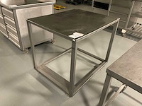 Rvs werktafel - afbeelding 1 van  2