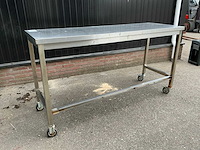 Rvs werktafel - afbeelding 1 van  2