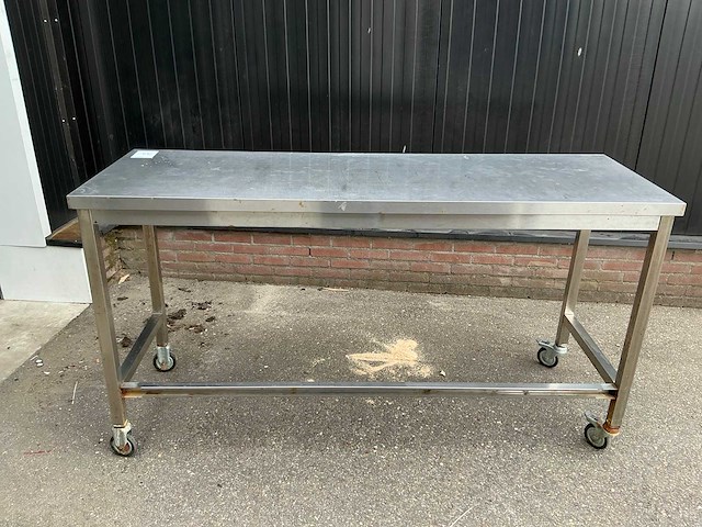 Rvs werktafel - afbeelding 2 van  2