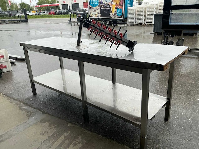 Rvs werktafel - afbeelding 2 van  4