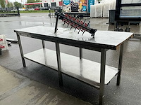 Rvs werktafel - afbeelding 2 van  4