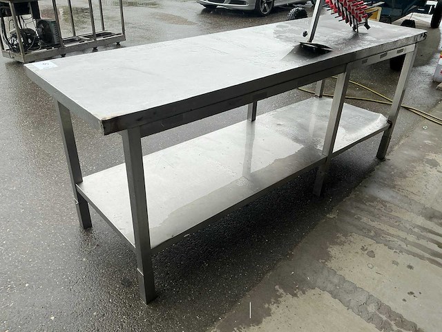 Rvs werktafel - afbeelding 3 van  4