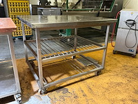 Rvs werktafel - afbeelding 1 van  4