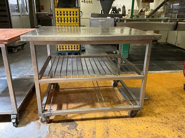 Rvs werktafel - afbeelding 2 van  4