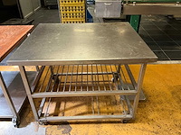 Rvs werktafel - afbeelding 3 van  4