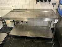 Rvs werktafel - afbeelding 1 van  4