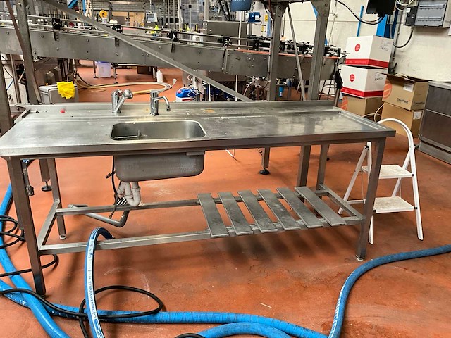 Rvs werktafel - afbeelding 1 van  2