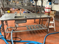 Rvs werktafel - afbeelding 1 van  2