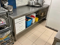 Rvs werktafel - afbeelding 1 van  1