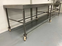 Rvs werktafel - afbeelding 4 van  4