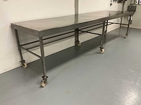 Rvs werktafel