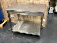 Rvs werktafel