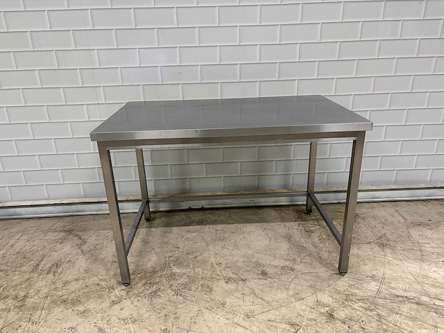 Rvs werktafel - afbeelding 1 van  4