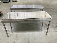 Rvs werktafel - afbeelding 2 van  3