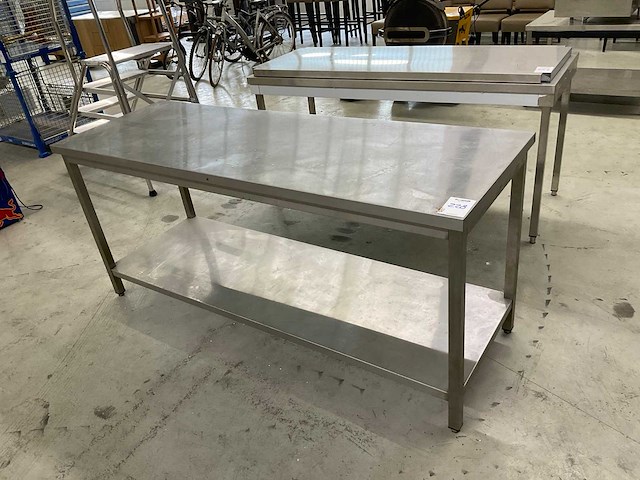 Rvs werktafel - afbeelding 2 van  2