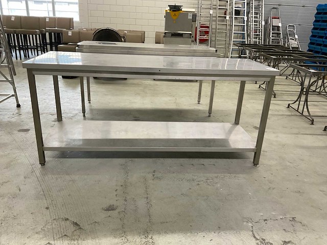 Rvs werktafel - afbeelding 1 van  2