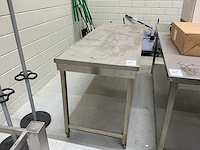 Rvs werktafel - afbeelding 1 van  2