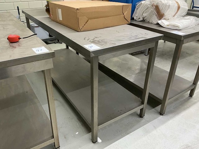 Rvs werktafel - afbeelding 1 van  2