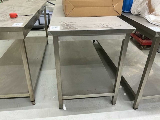 Rvs werktafel - afbeelding 2 van  2