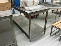 Rvs werktafel - afbeelding 1 van  2