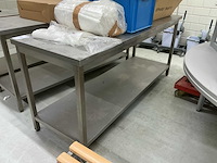 Rvs werktafel - afbeelding 2 van  2