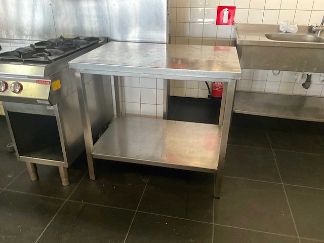 Rvs werktafel - afbeelding 3 van  5