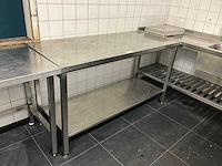 Rvs werktafel - afbeelding 1 van  4