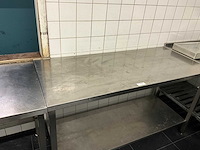 Rvs werktafel - afbeelding 2 van  4