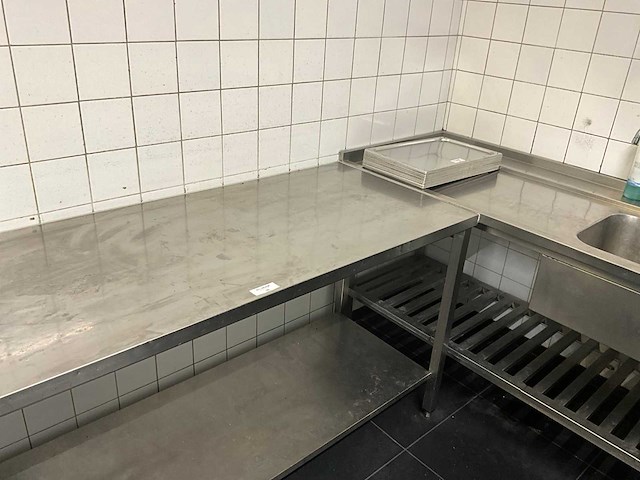 Rvs werktafel - afbeelding 3 van  4